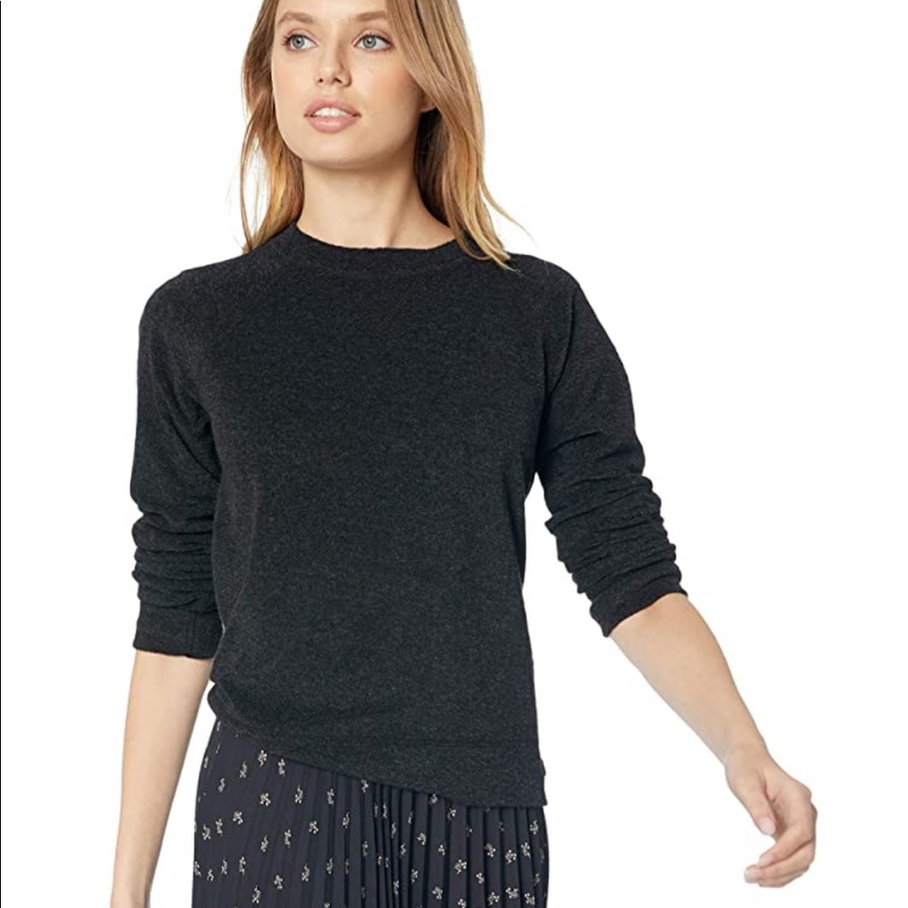 Monrow Black Sweatshirt